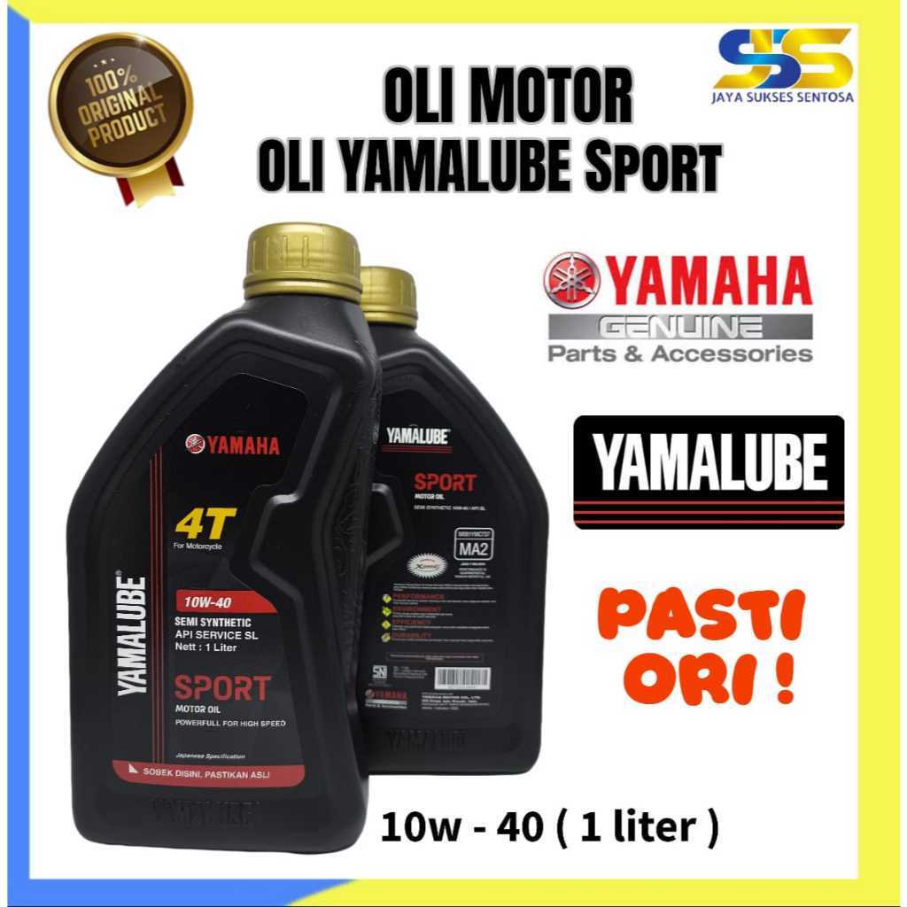 YAMALUBE Sport Motor Oil Oli Motor 1 liter