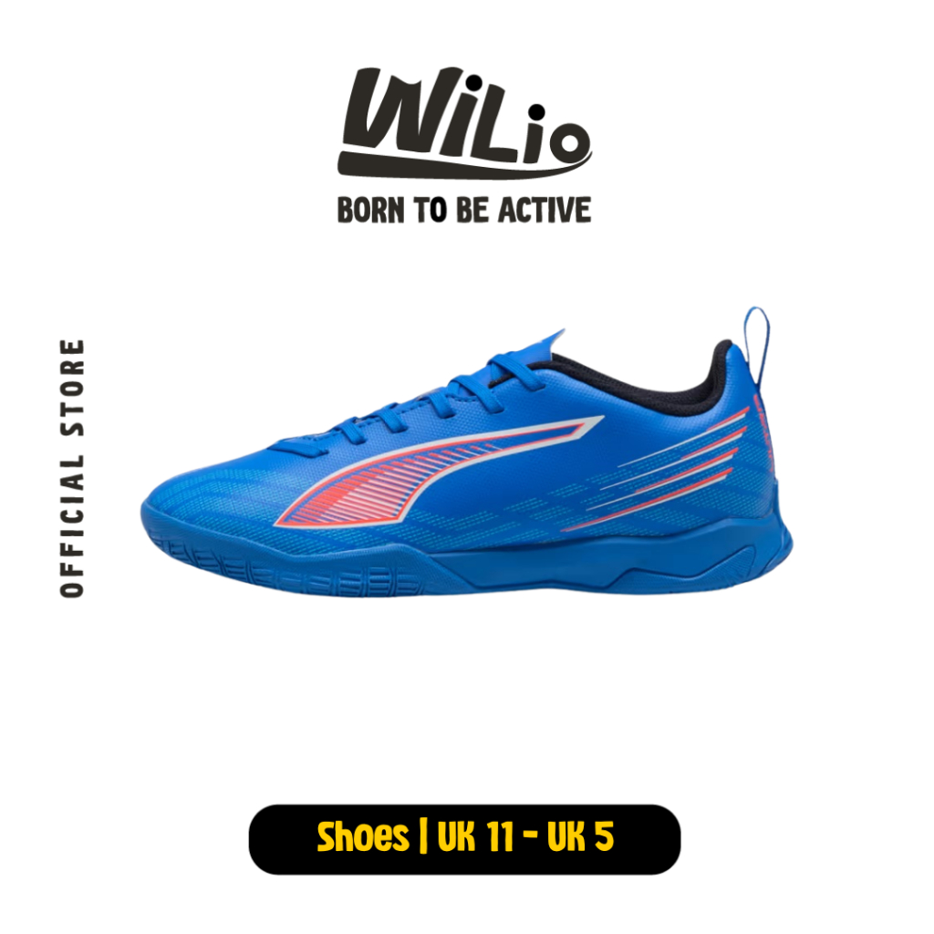 PUMA Ultra 6 Play It Jr 10853801 - Sepatu Futsal Anak(Biru)