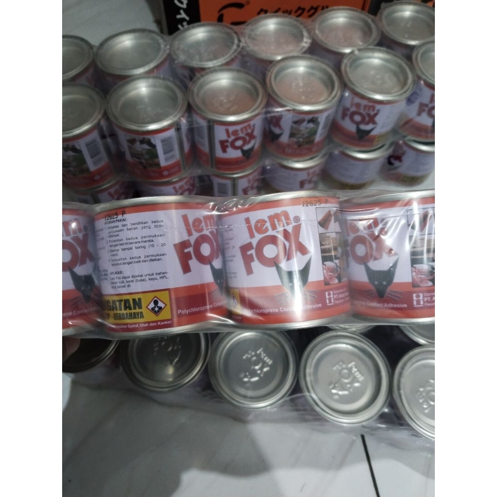 

LEM FOX KALENG 70gram ISI 12PCS