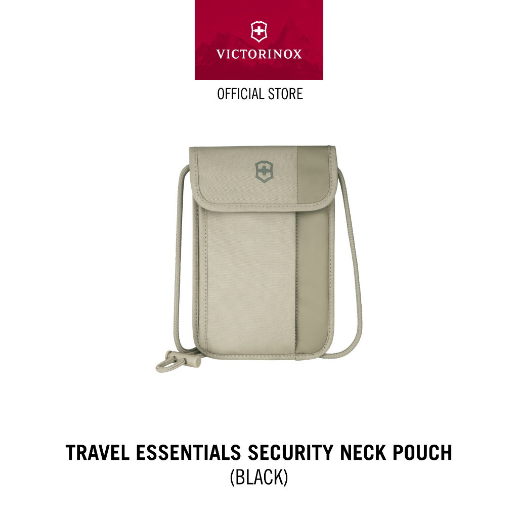 Victorinox Travel Essentials, Tas Selempang dengan Pengait, Beige