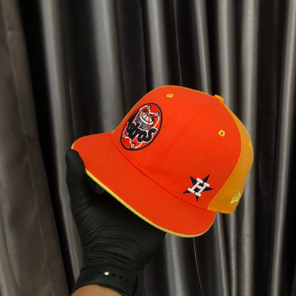 new era houston astros vintage two tone second original made in usa