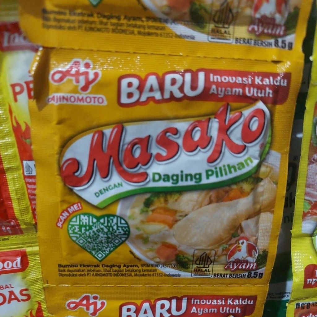 

Masako Ayam | 1 renceng isi 12 pcs