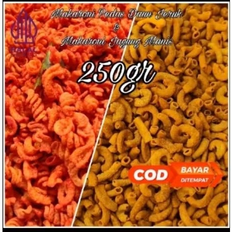 

Makaroni Spiral Pedas Daun Jeruk Makaroni Jagung manis Camilan Renyah Snack Gurih 250gr 500gr