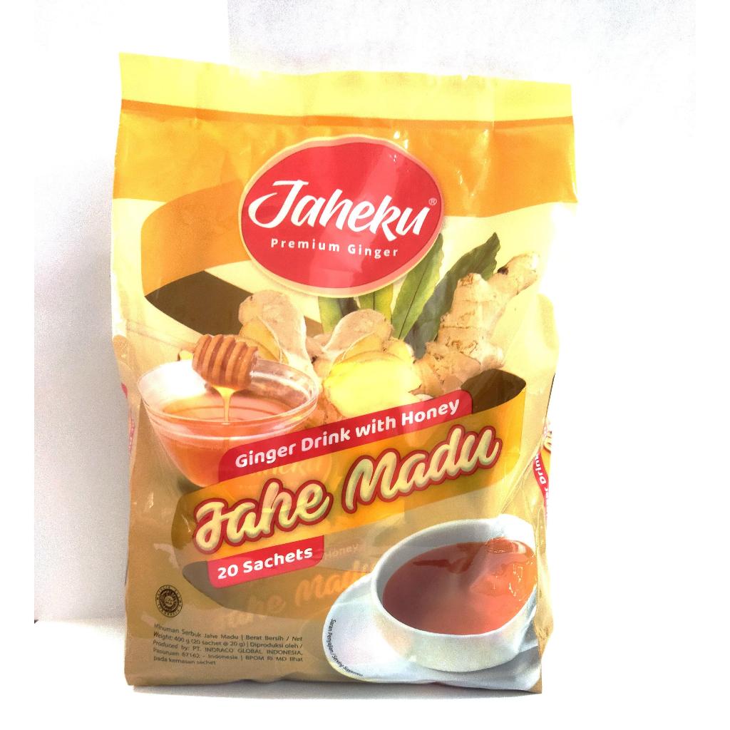 

Jahe Gula Aren Jaheku Premium Ginger isi 20 sachets