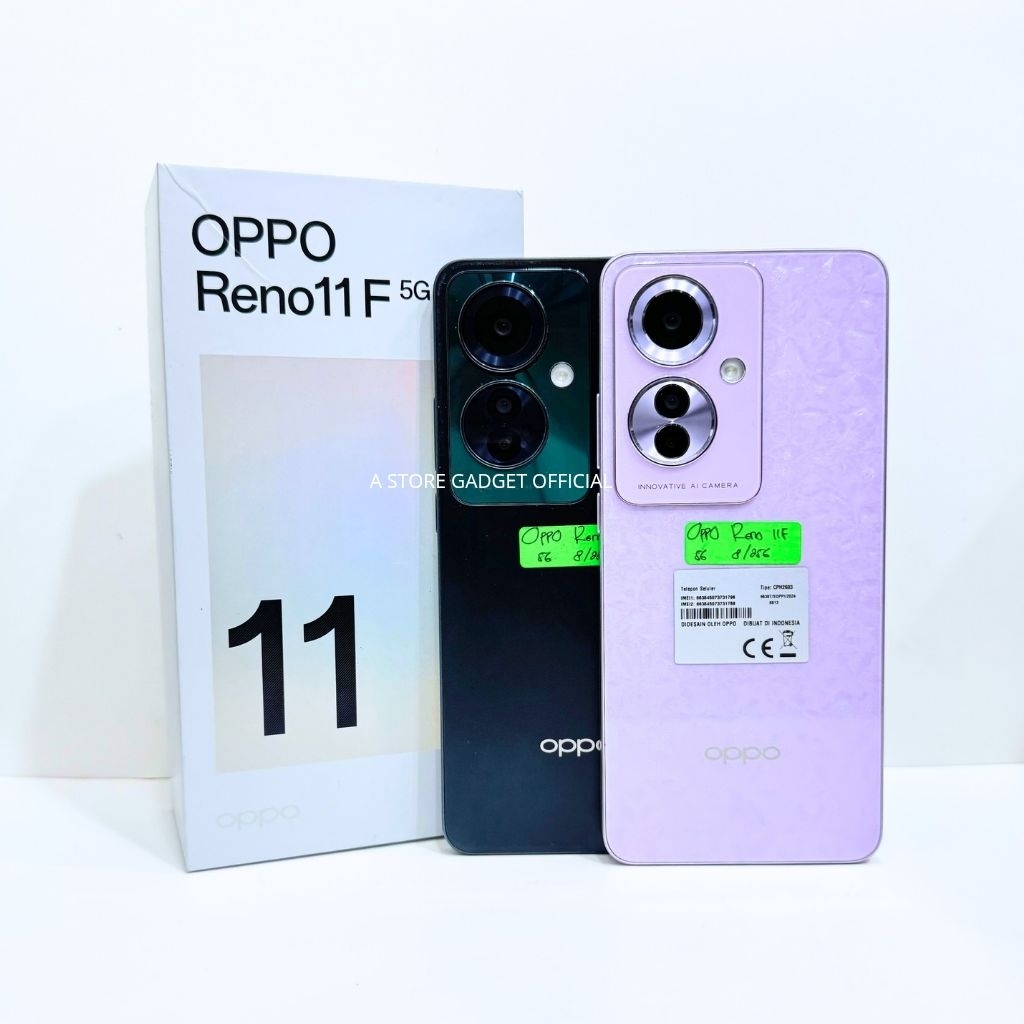 OPPO RENO 11F 5G 8/256 SECOND FULLSET