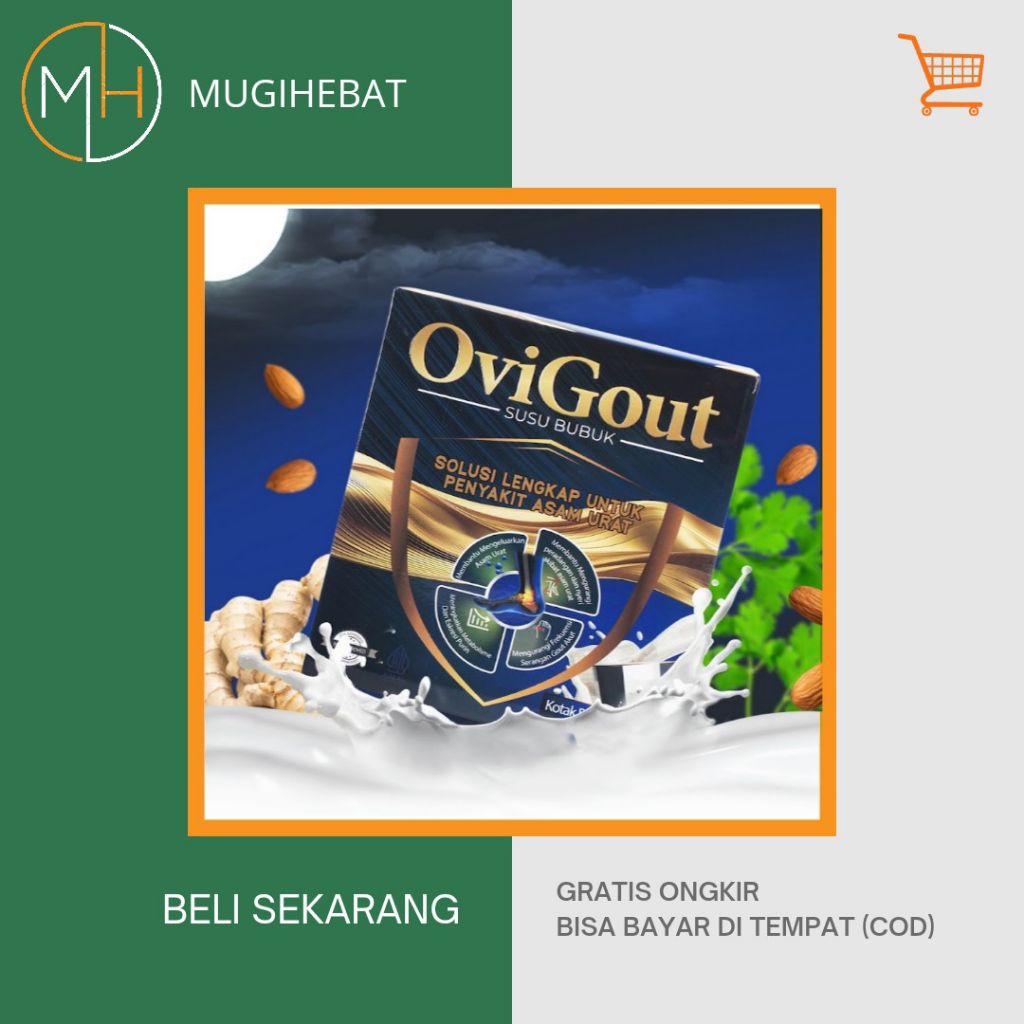 

OVIGOUT MILK -SUSU OVIGOUT UNTUK PENDERITA ASAM URAT