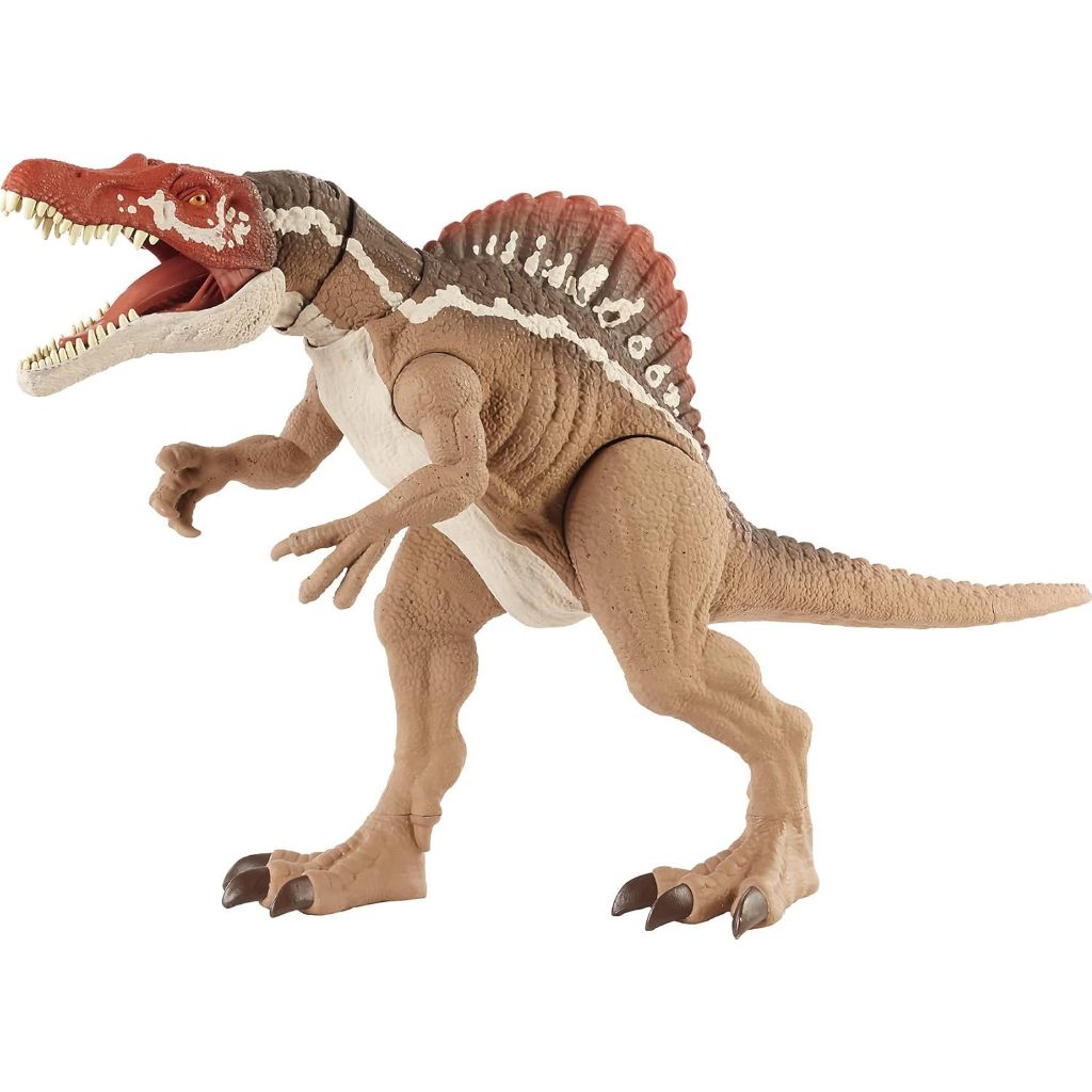 JURASSIC WORLD TOYS EXTREME CHOMPIN' SPINOSAURUS DINOSAURIER-ACTIONFIGUR, RIESIGER BISS,