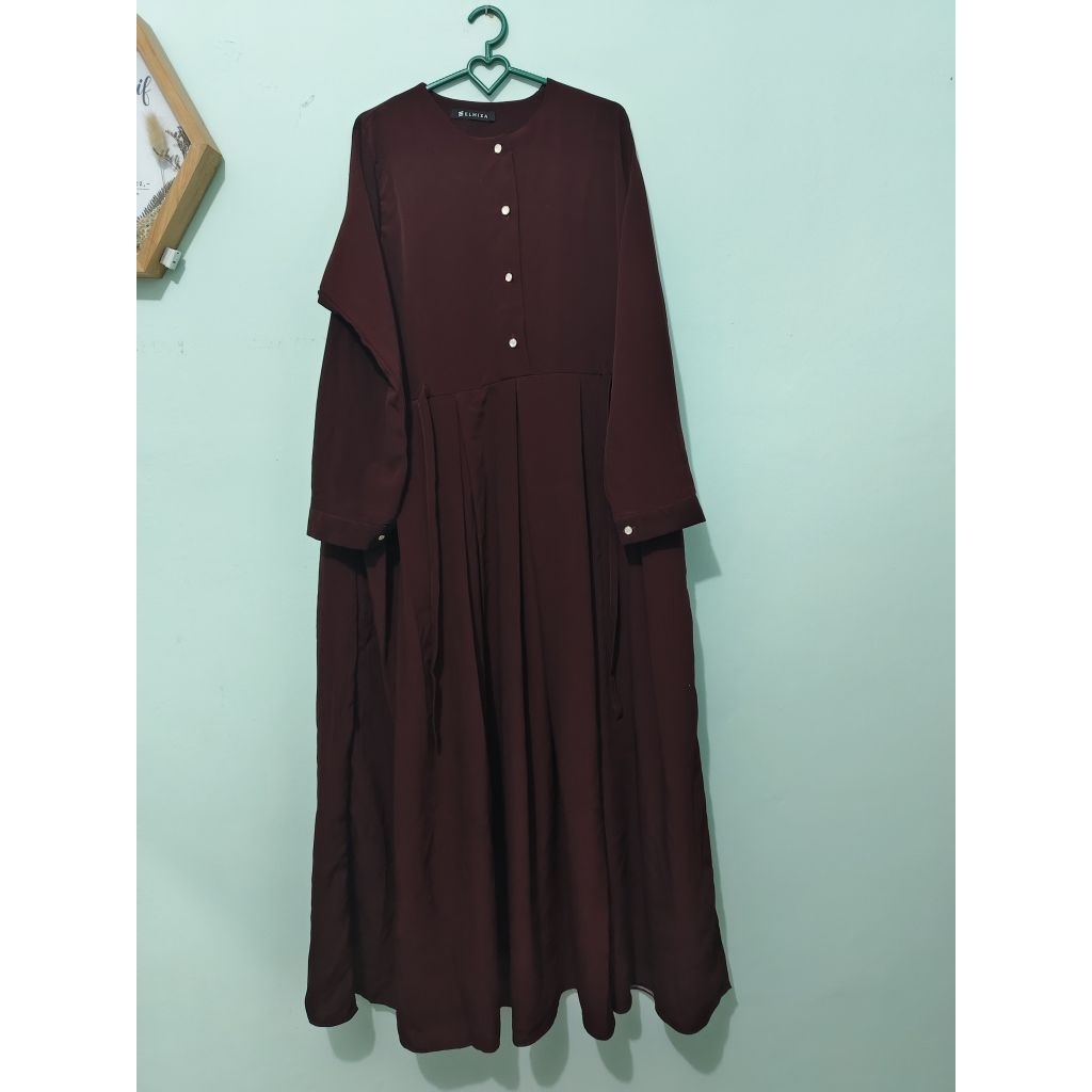 gamis elmiza new jual rugi kekecilan