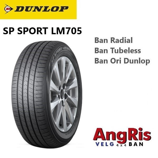 Dunlop SP Sport LM705 215 55 R17 untuk Ban Mobil Honda WRV BRV PRESTIGE HRV JUKE TOYOTA  INNOVA VENT