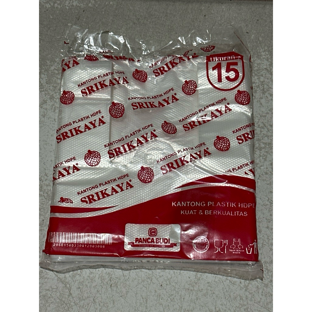 

Plastik Bening Srikaya UK:15 @0.5ons
