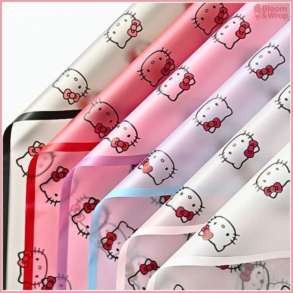 

Kertas Bunga Buket Transparan Frame List Karakter HK Flower Wrapping Paper Frame Cellophane KB81