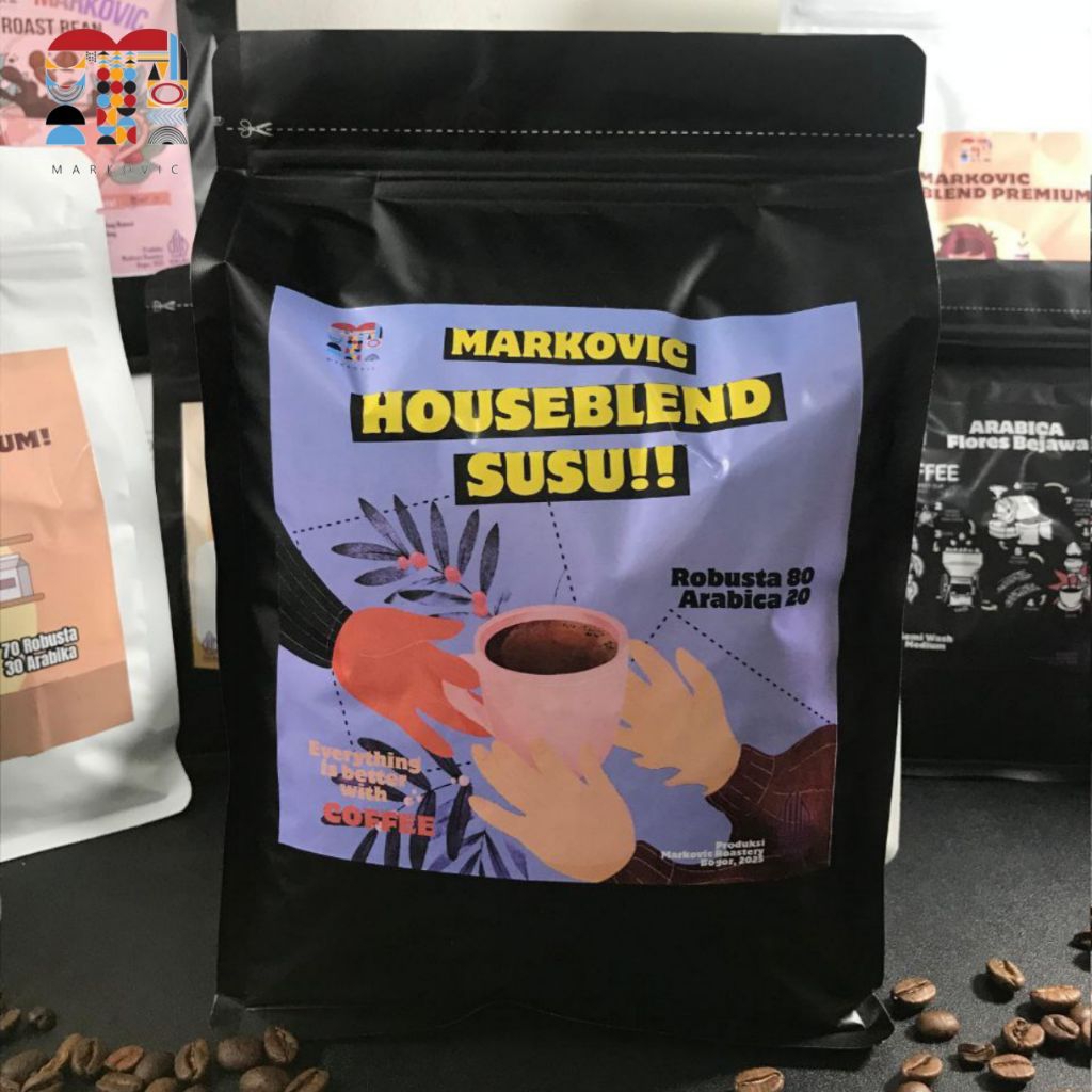 

Roasted Beans Biji Kopi Houseblend Kopi Susu