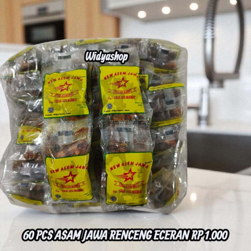 

1 BALL ISI 60 PCS ASAM JAWA ASLI RENCENG ECERAN RP.1.000 / ASEM JAWA / TAMARIN