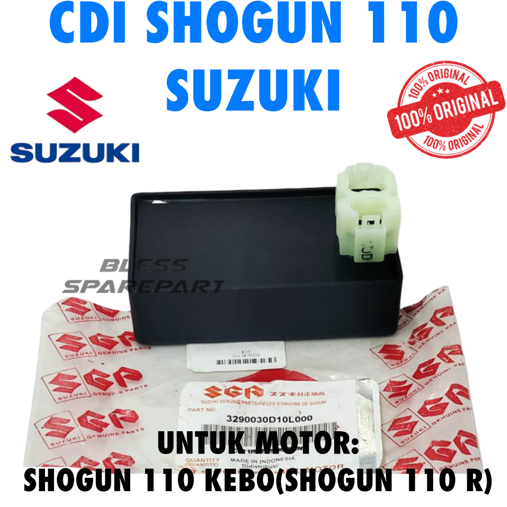 ORIGINAL ASLI CDI SHOGUN 110 ASLI Suzuki Shogun 110 Kebo (Shogun 110 R) BERKUALITAS ASLI 100% ORI .