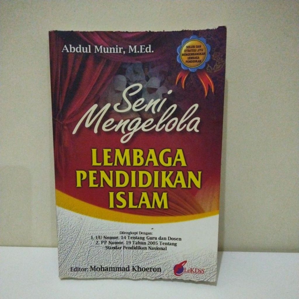 ORIGINAL- SENI MENGELOLA LEMBAGA PENDIDIKAN ISLAM