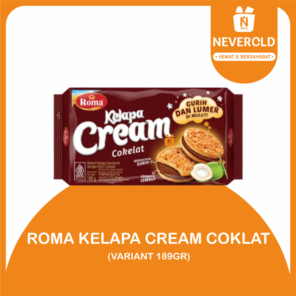 

ROMA KELAPA CREAM COKLAT @189GR