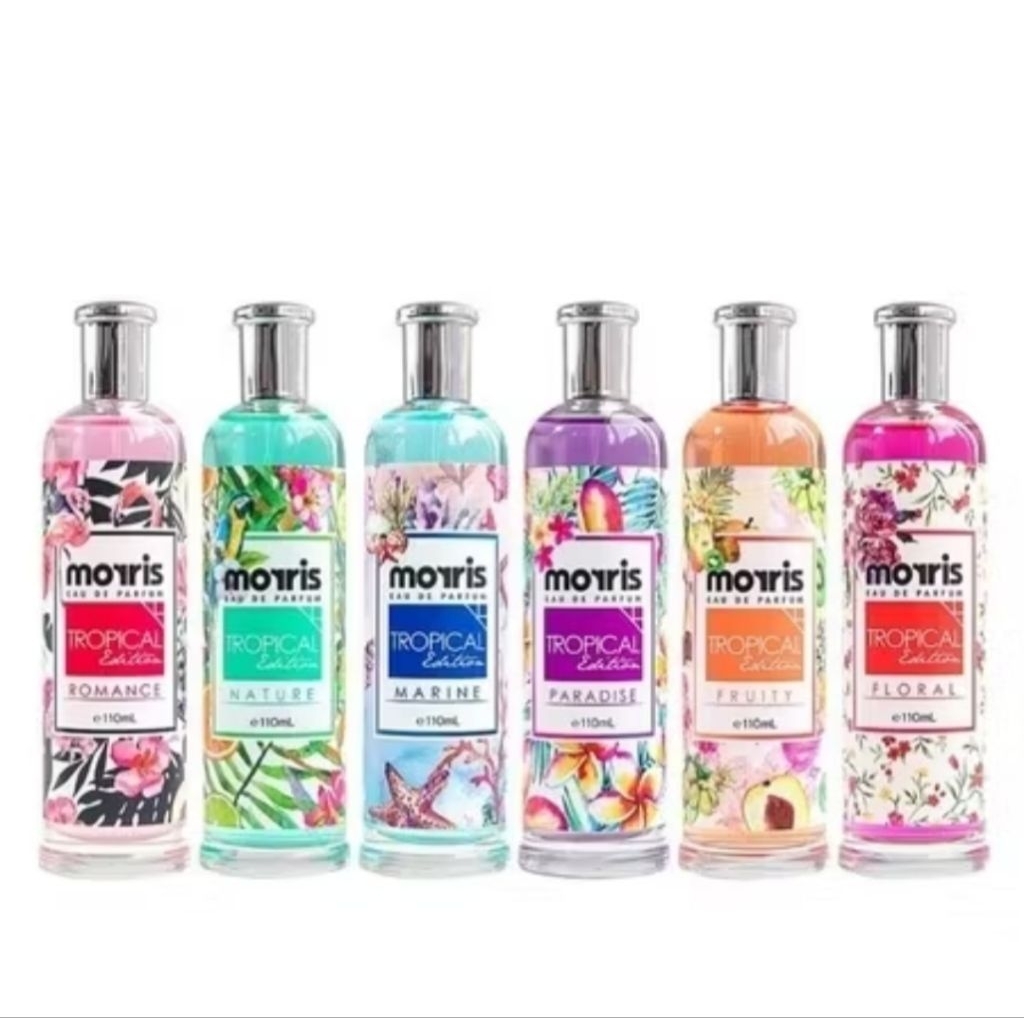 Morris Eau De Parfum Tropical Edition 110ml Parfum Wanita Morris