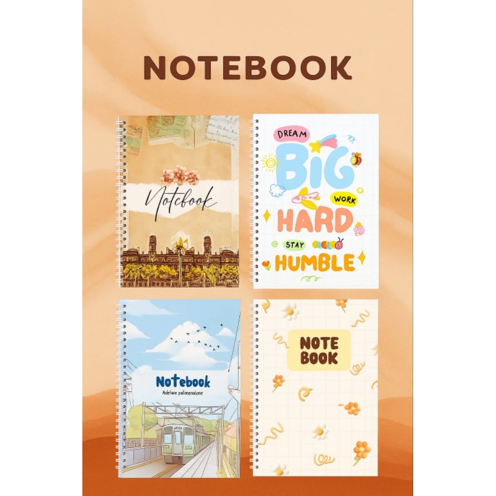 

Notebook Spiral A5 – Buku Catatan Custom – Pre Order 7 Hari