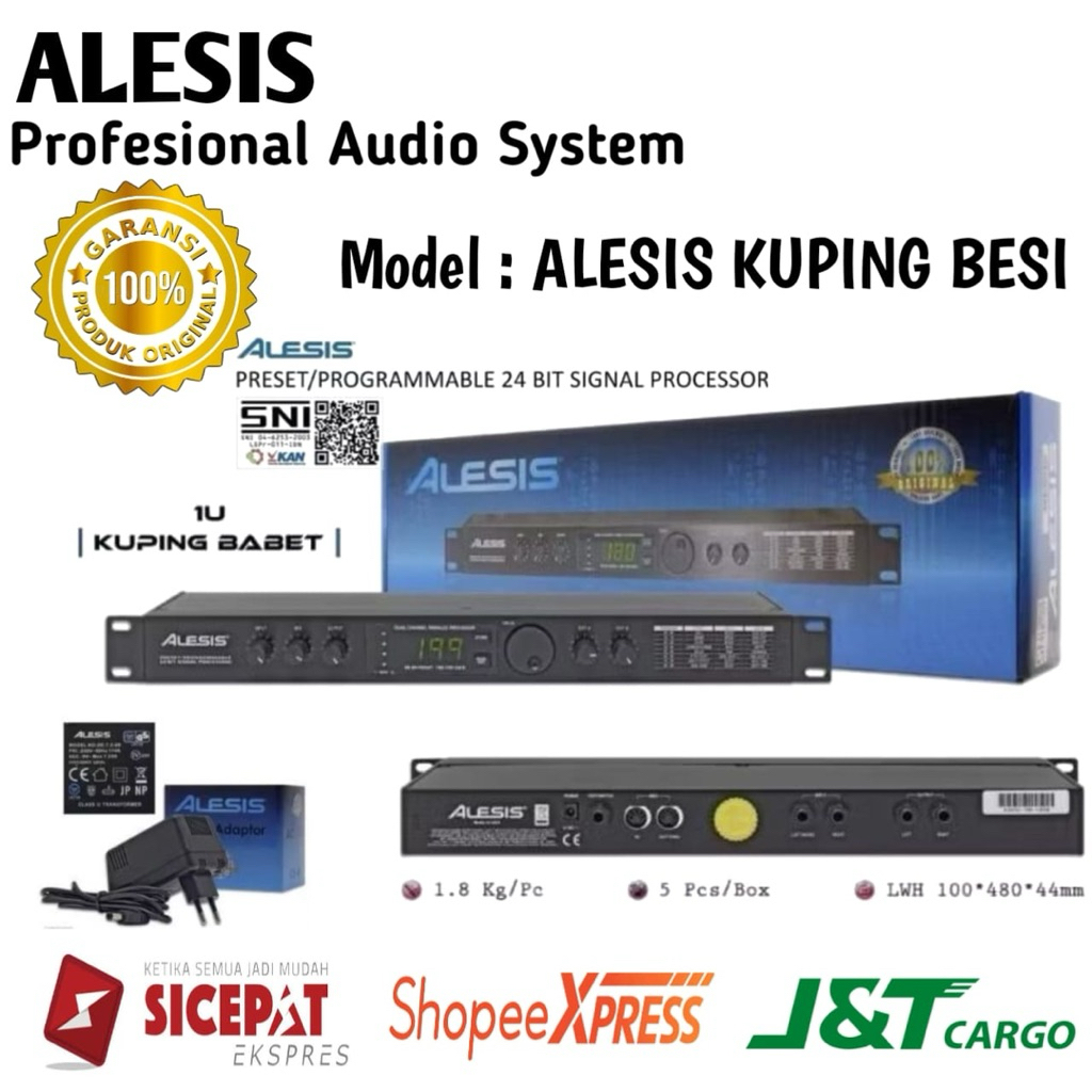 Efek Vokal Alesis Original Kuping besi