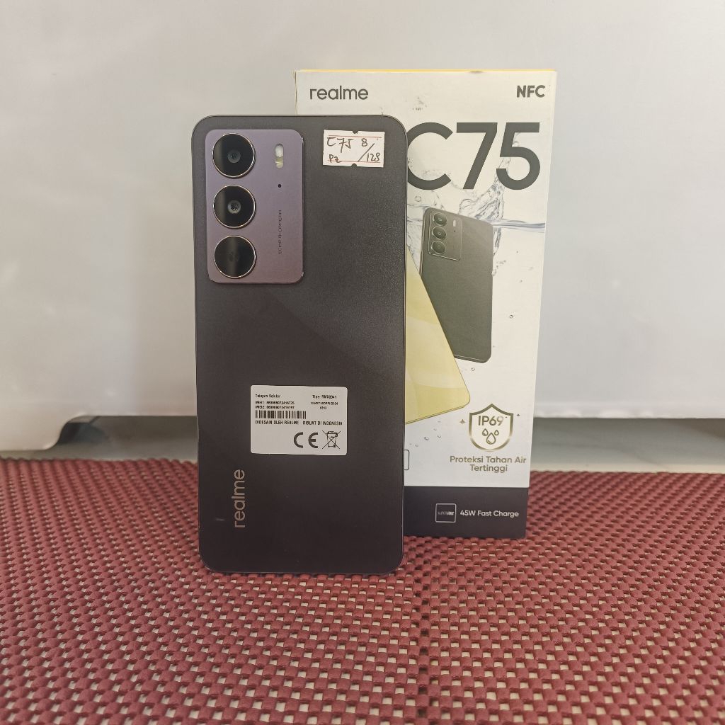 Realme C75 RAM 8/128 Mulus Fullset - Hp Second Murah Berkualitas dan Bergaransi