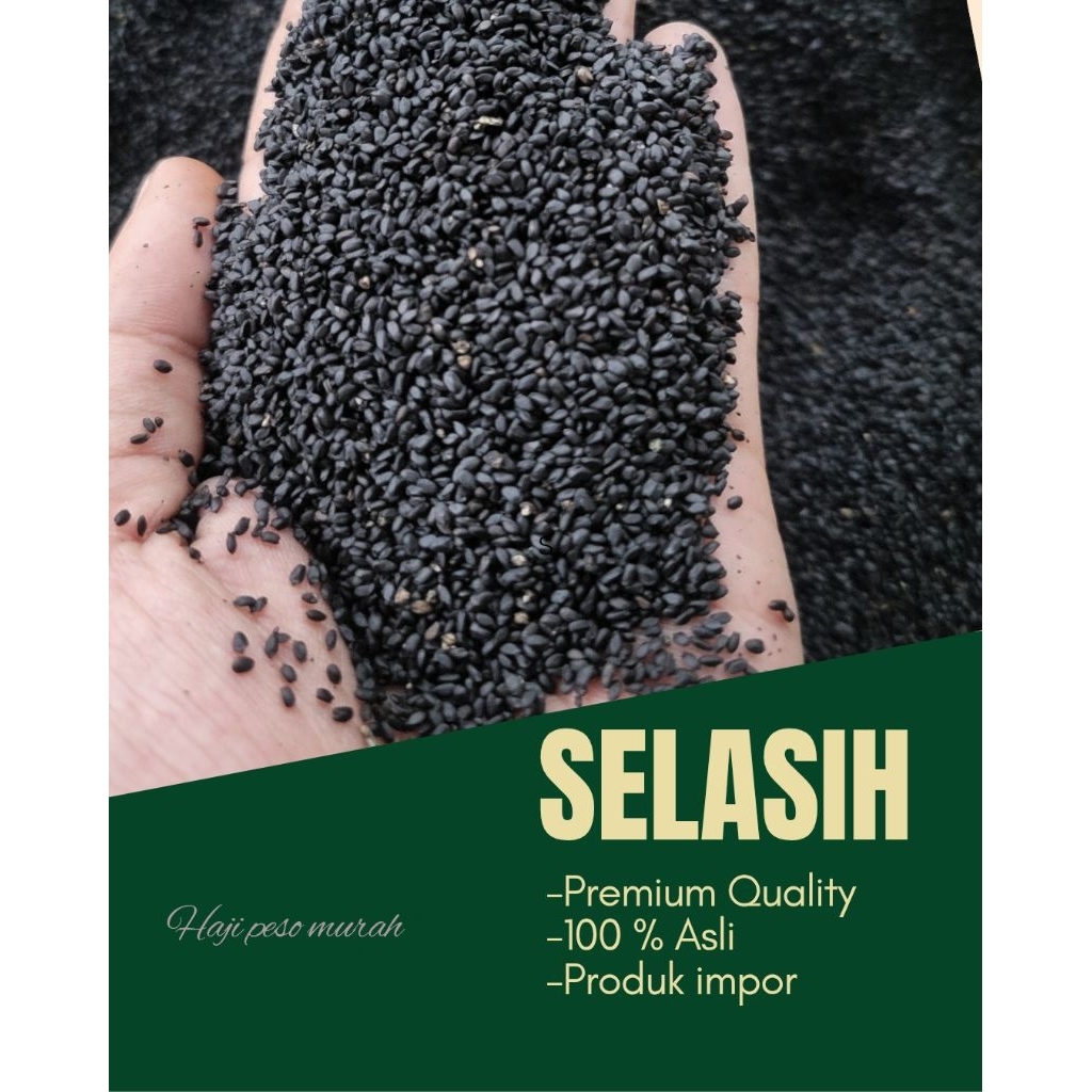 

biji selasih 250 gr bersih quality premium