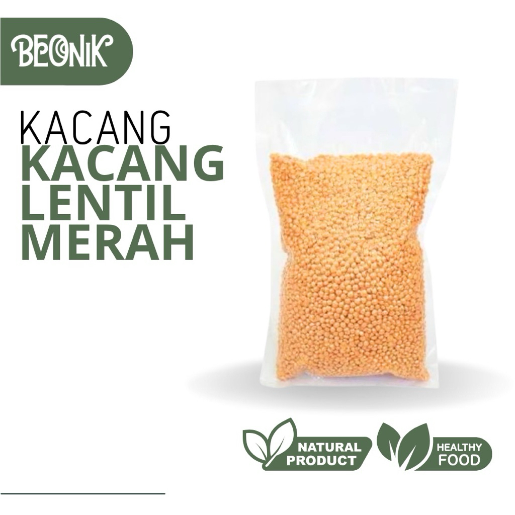 

Kacang Lentil Merah / Red Lentil 500 GR