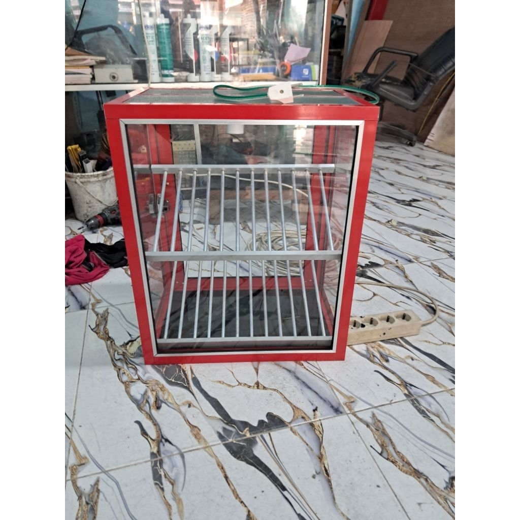 etalase fried chiken