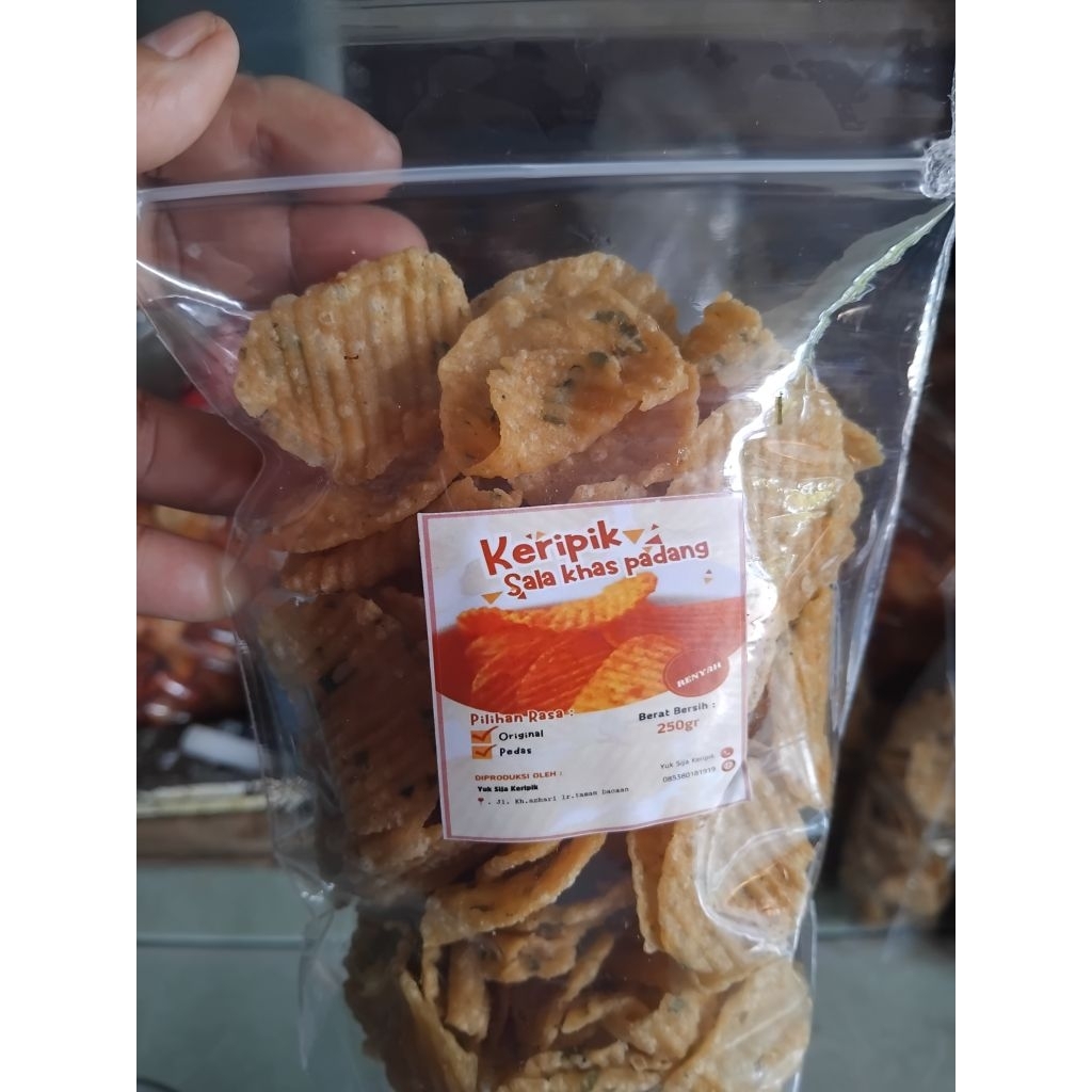 

keripik sala khas padang