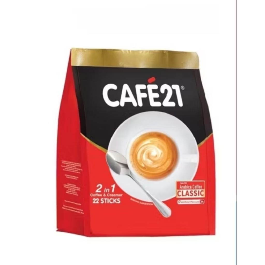 

CAFE 21. instant coffemix 2 in 1 ( 22 sachet)