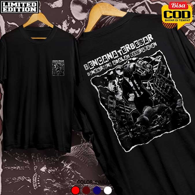 baju kaos Tshirt / Kaos kritik / Kaos Politik / Kaos Sindiran / Tshirt Kritik pemerintah / Sindir