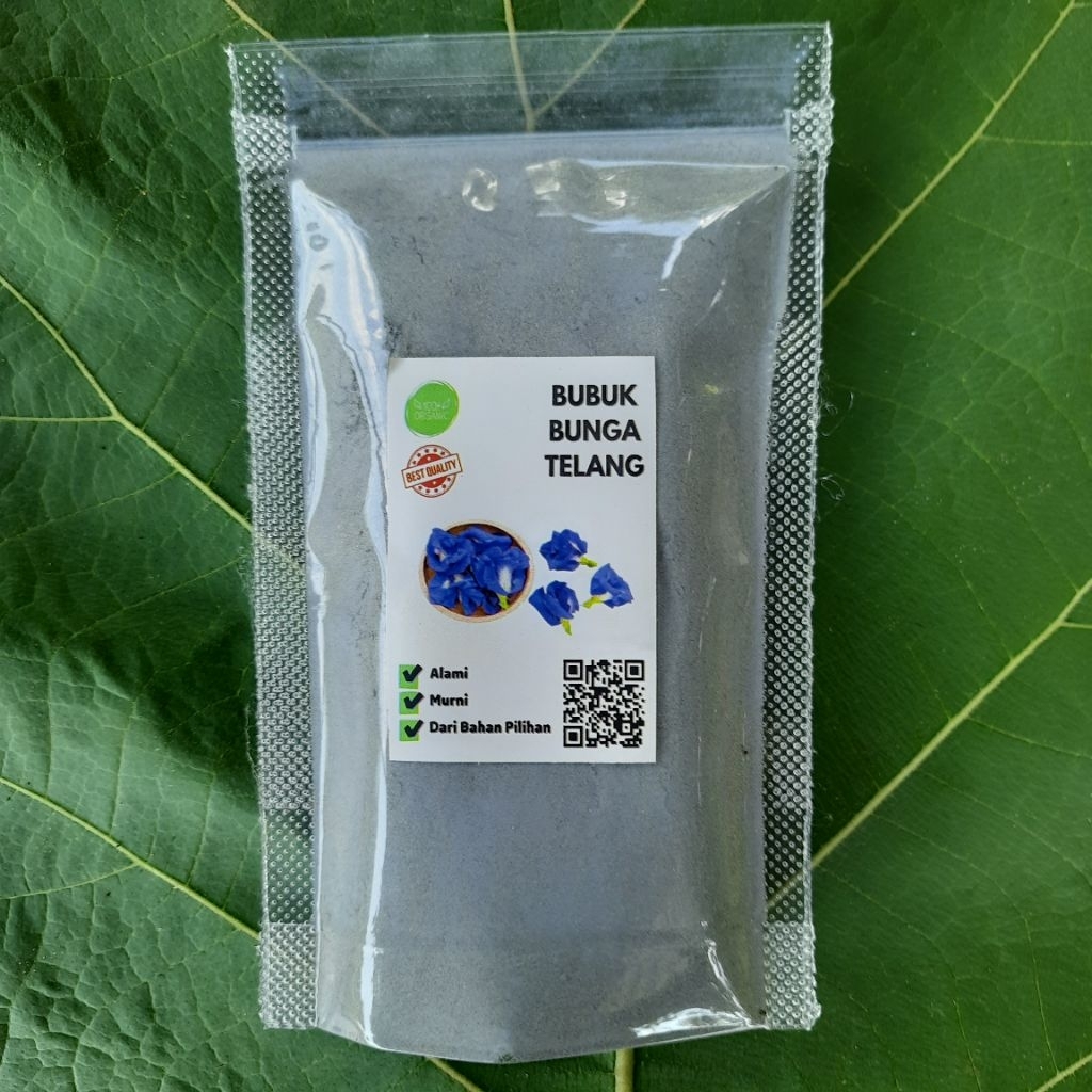 

Bubuk Bunga Telang isi 100 Gram Powder Serbuk