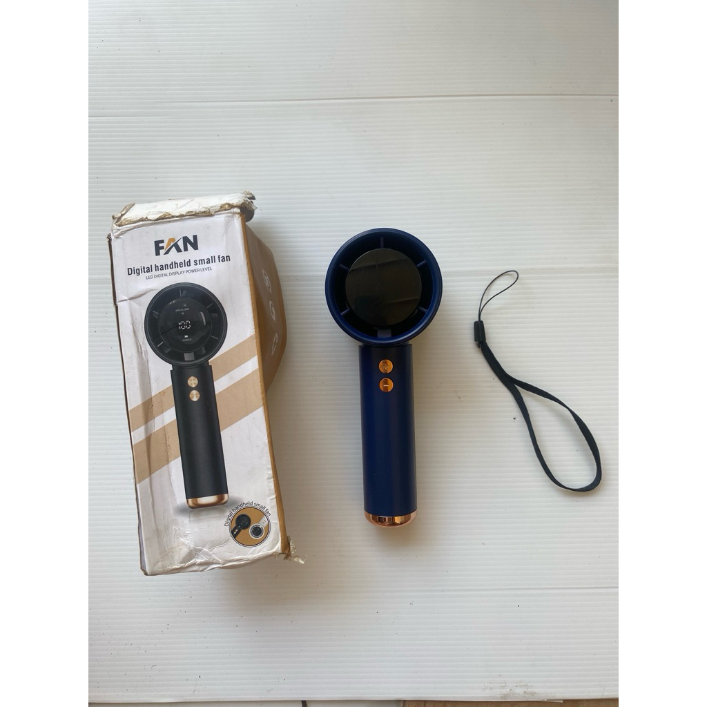 (box10) High-speed kipas 100 Gear Wind Ice kipas angin Digital Display Adjustable Turbo kipas 18000R