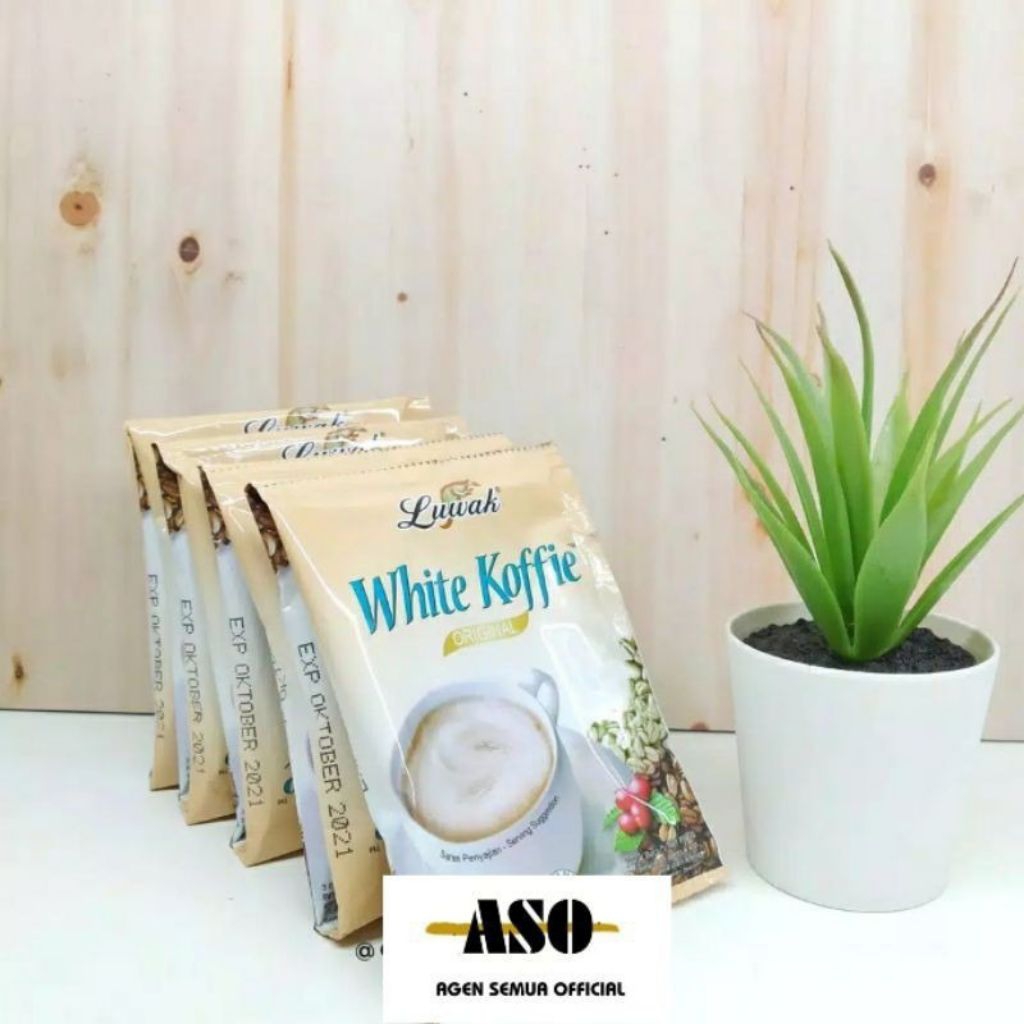 

MYLOOKS - IND - Kopi Luwak white Coffe original 20g RENCENG ( ISI 10 )