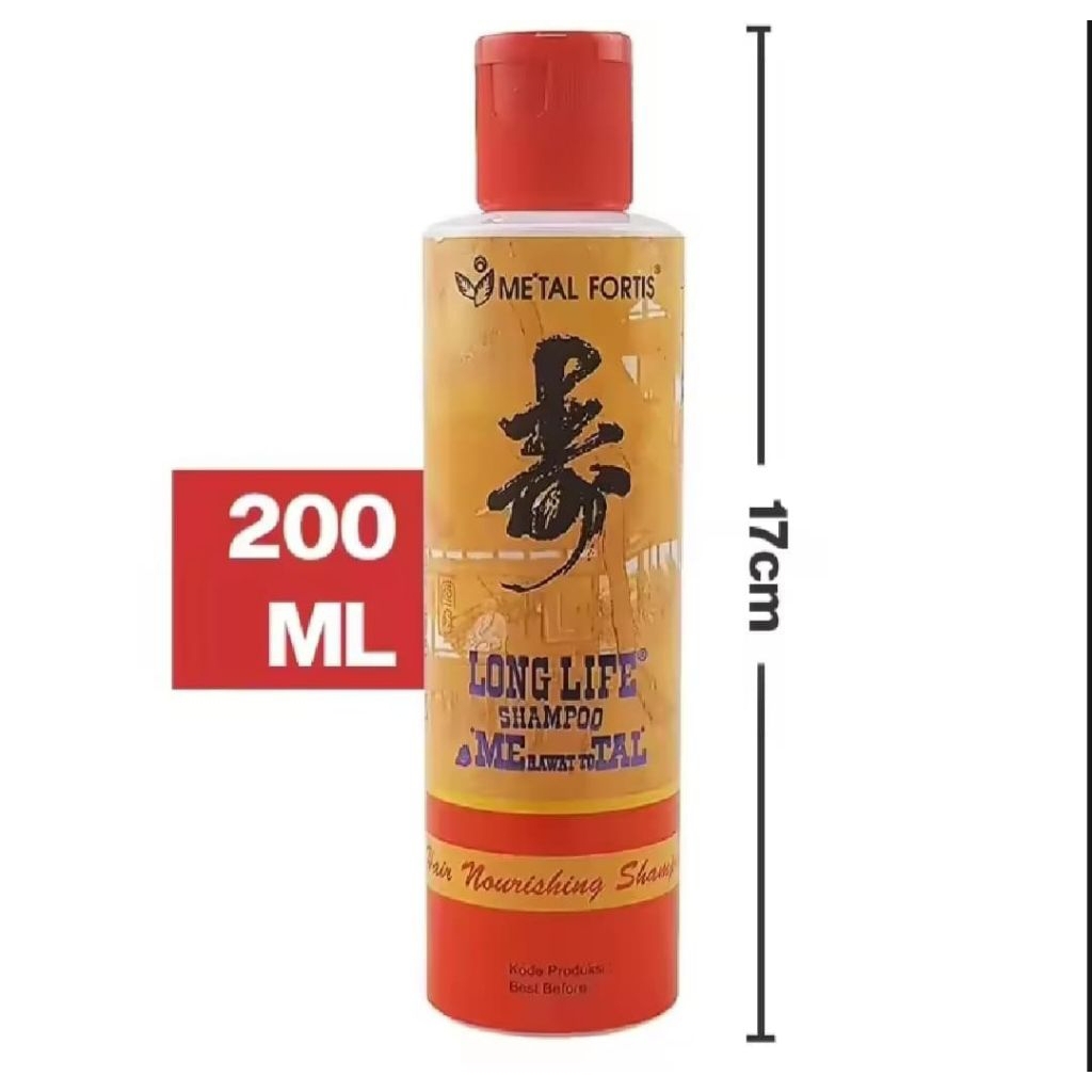 Sampo metal long life Shampo 200ml Shampo metal 100ml