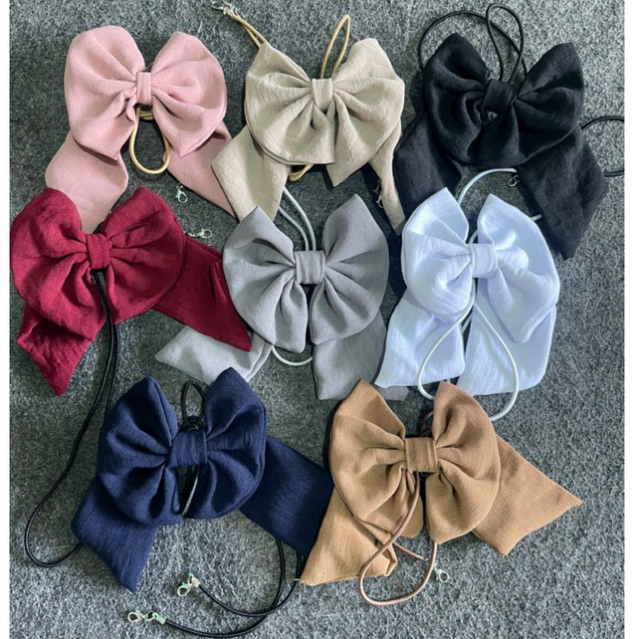 STRAP MASKER PITA PREMIUM / KONEKTOR MASKER / KALUNG MASKER