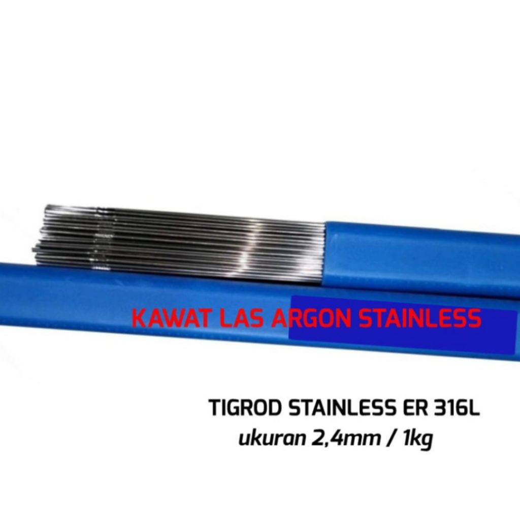 kawat las argon stenlis er 316L 2.4mm x 1kg