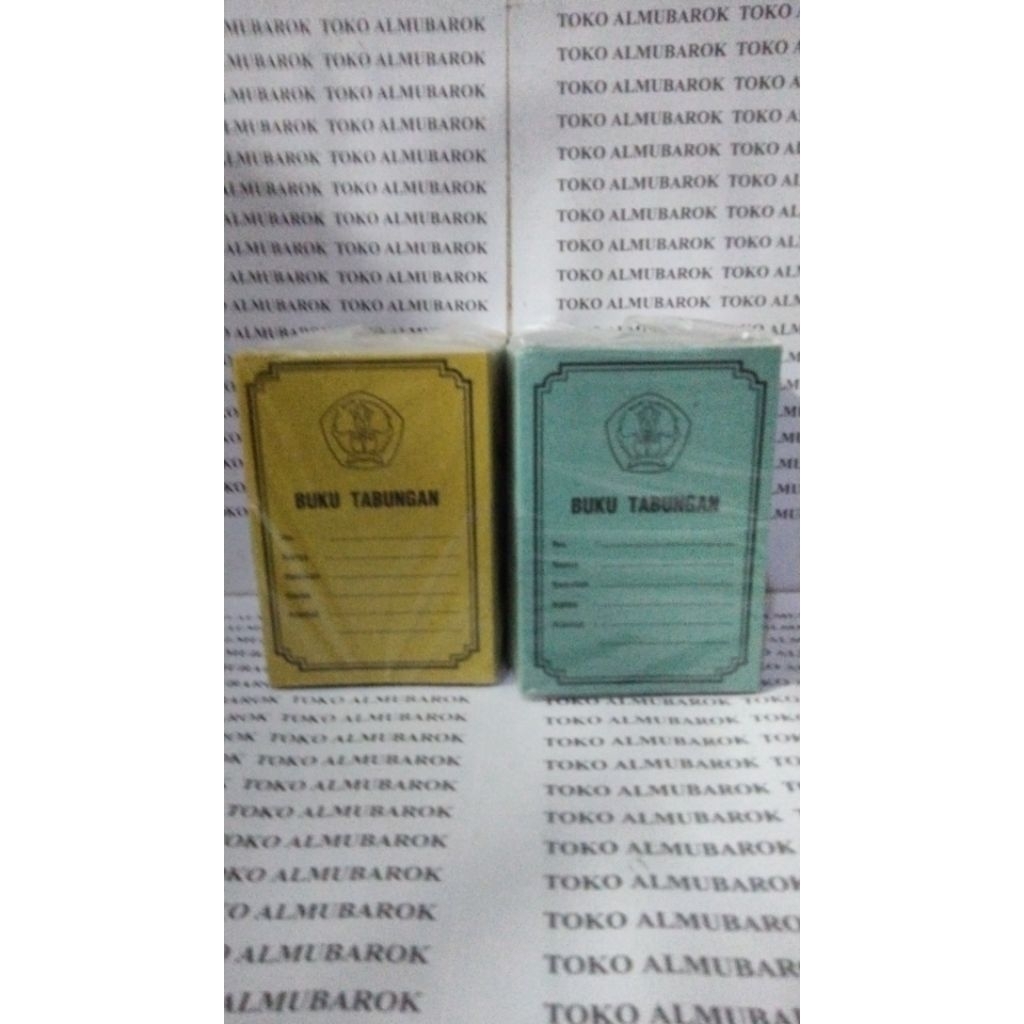 

BUKU tabungan biasa Isi 100pcs