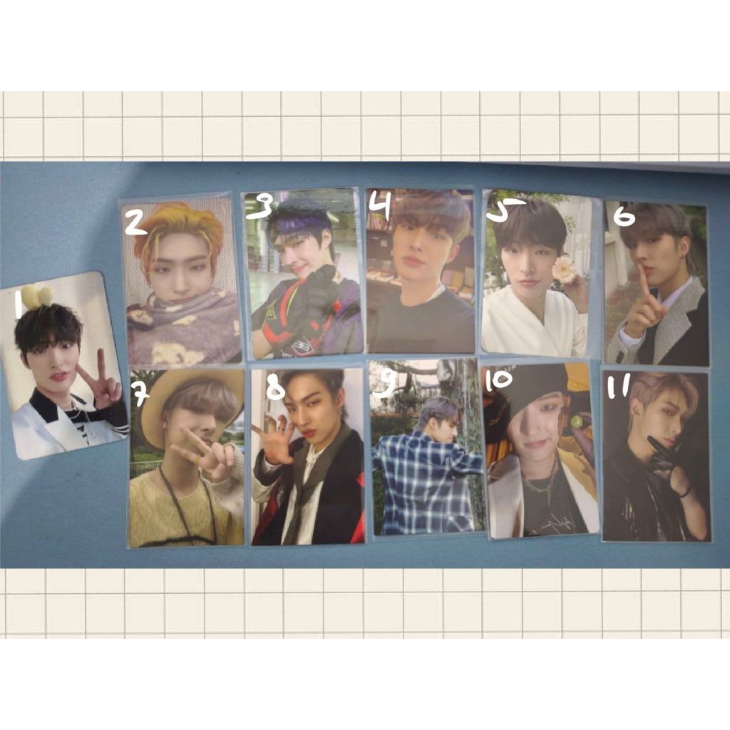 photocard ateez mingi