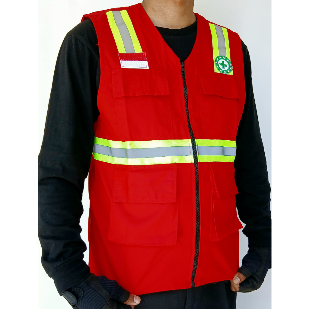 ROMPI SAFETY PRIA | ROMPI PROYEK TAMBANG | ROMPI BAHAN AMERICAN DRILL PREMIUM | ROMPI KEAMANAN KERJA