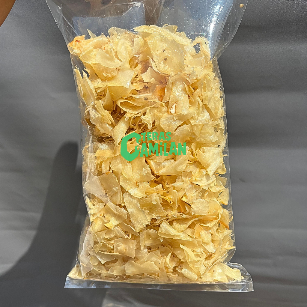 

Keripik Singkong Kriwil Rasa Ketumbar Daun Jeruk Kemasan - 250g