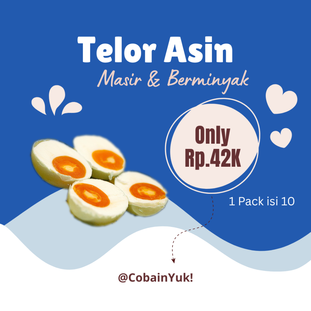 

Telor Asin Masir dan Berminyak