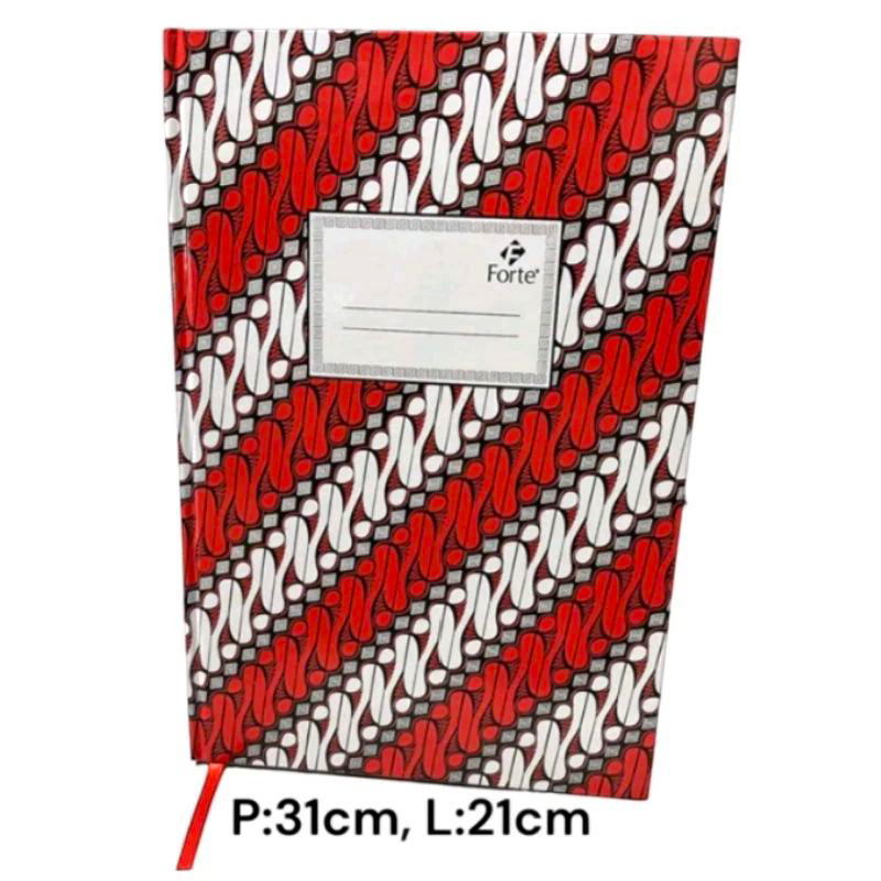 

Hardcover Folio Forte Plus Pembatas / Buku Folio Isi 100 / 200 (1pcs)