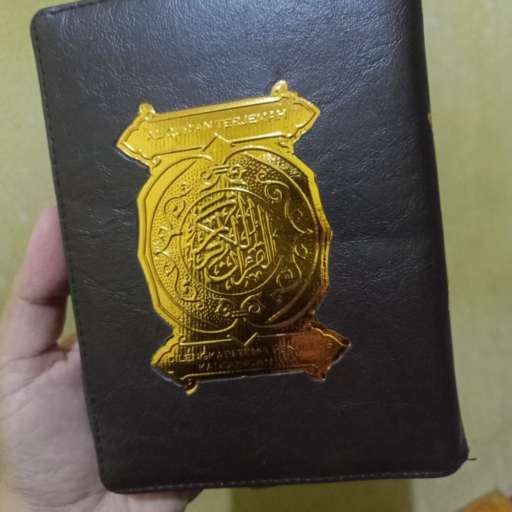 Al Quran Kecil A6 Terjemah Resleting Standar DEPAG | Mushaf Al Kamil Kecil A6 Terjemah