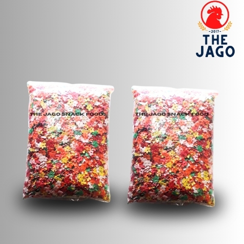 

Kerupuk Bintang Mini Seroja 1 Ball - Camilan Anak & Topping Cantik Harga Grosir