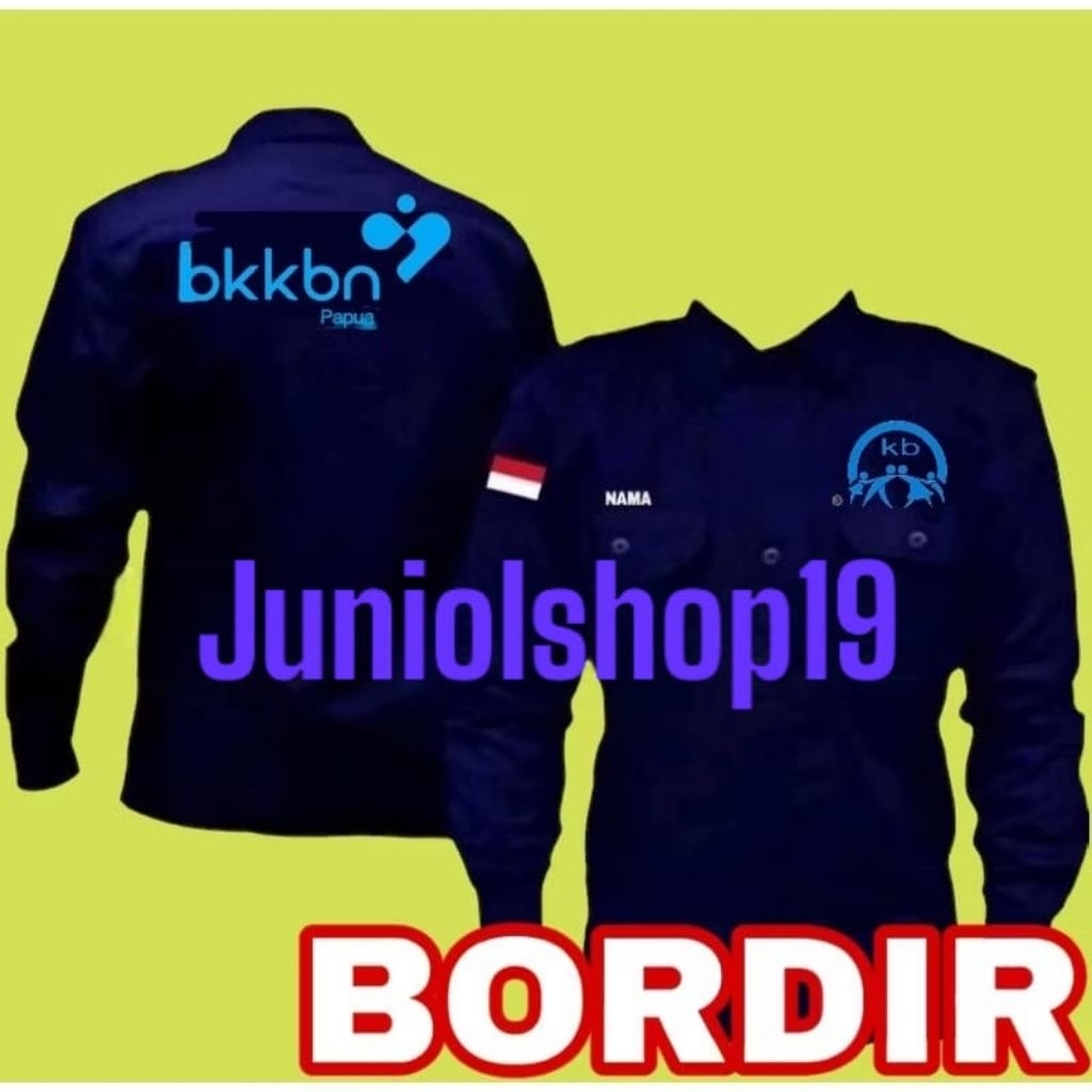 KEMEJA BKKBN/KEMEJA KB BKKBN FREE NAMA