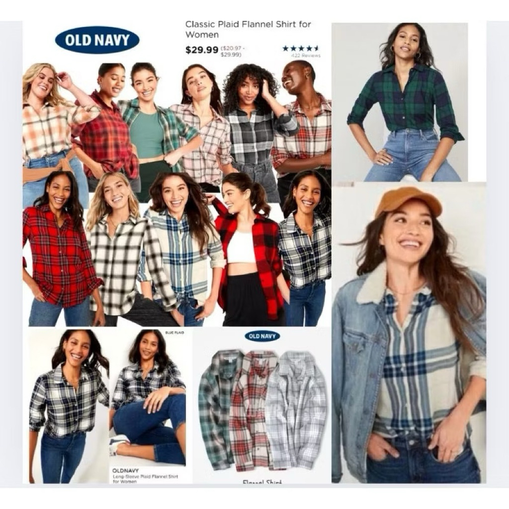 OLD NAVY KEMEJA WANITA NEW ORIGINAL