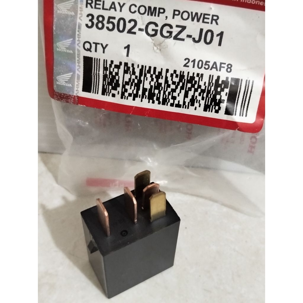 RELAY COMP KAKI 5 GGZ-J01 UNTUK MOTOR BEAT POP ECO STREET, SCOOPY F1, VARIO 110