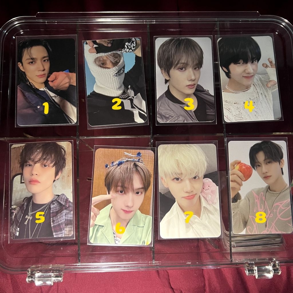 [WTS MURAH] PHOTOCARD OFFICIAL NCT DREAM JENO JISUNG CHENLE JAEMIN