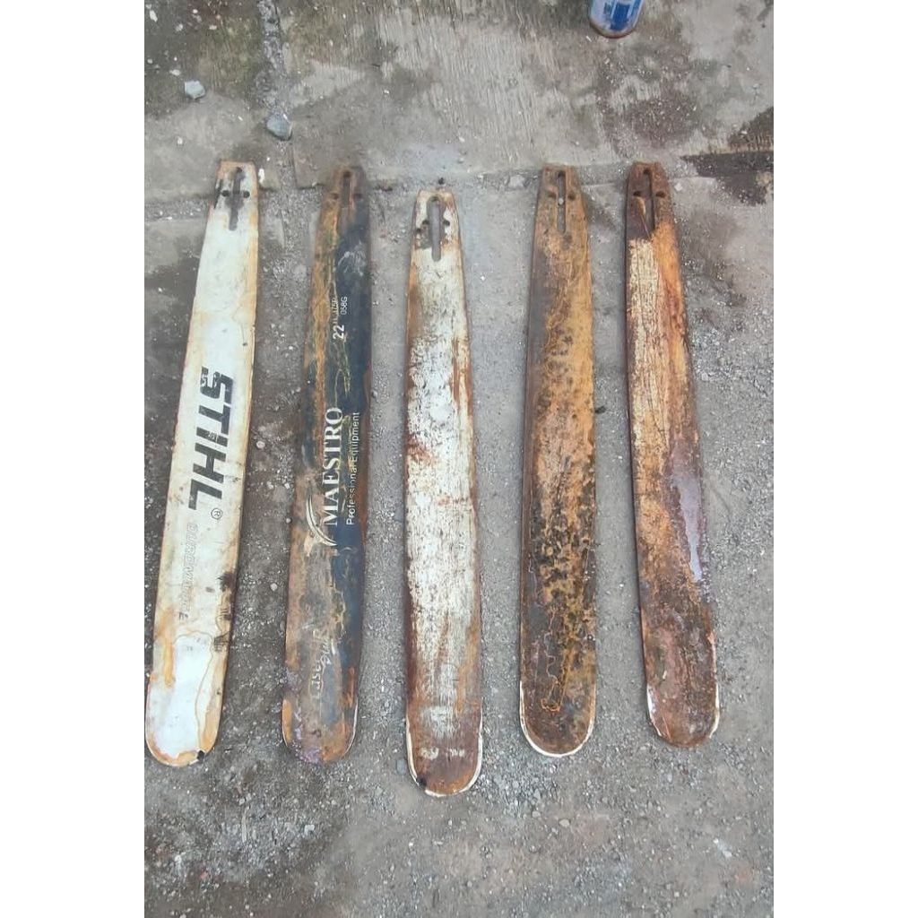 Bar senso bekas bahan balu pande besi