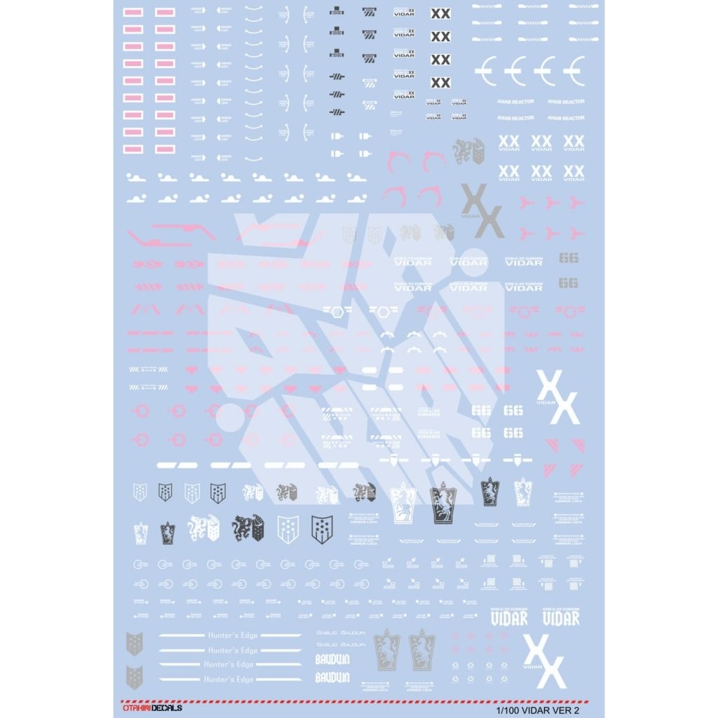 VIDAR VER 2 DECAL PRE CUT